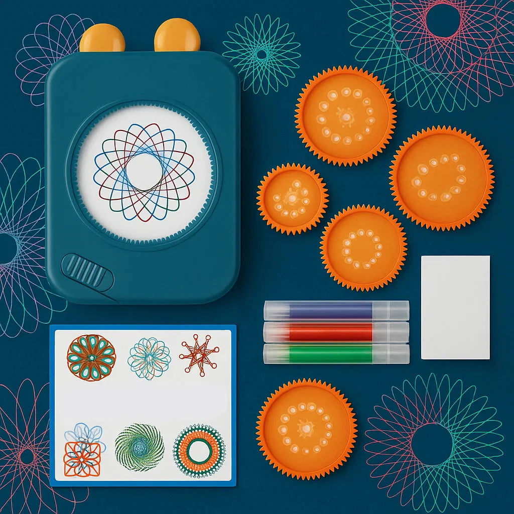 SpiroArt – Luova ja opettavainen – Spirograaf Designer