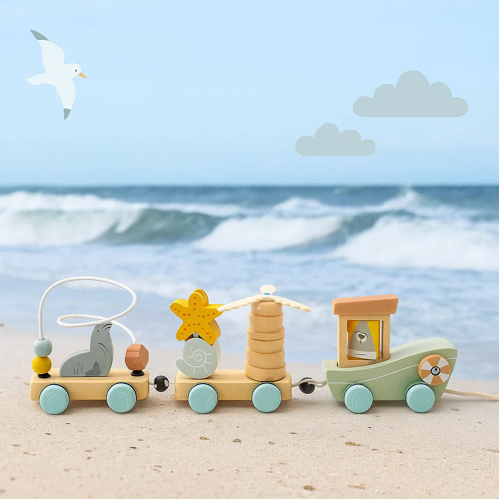 HappyTrain – Montessori & Fun – Puinen junasarja
