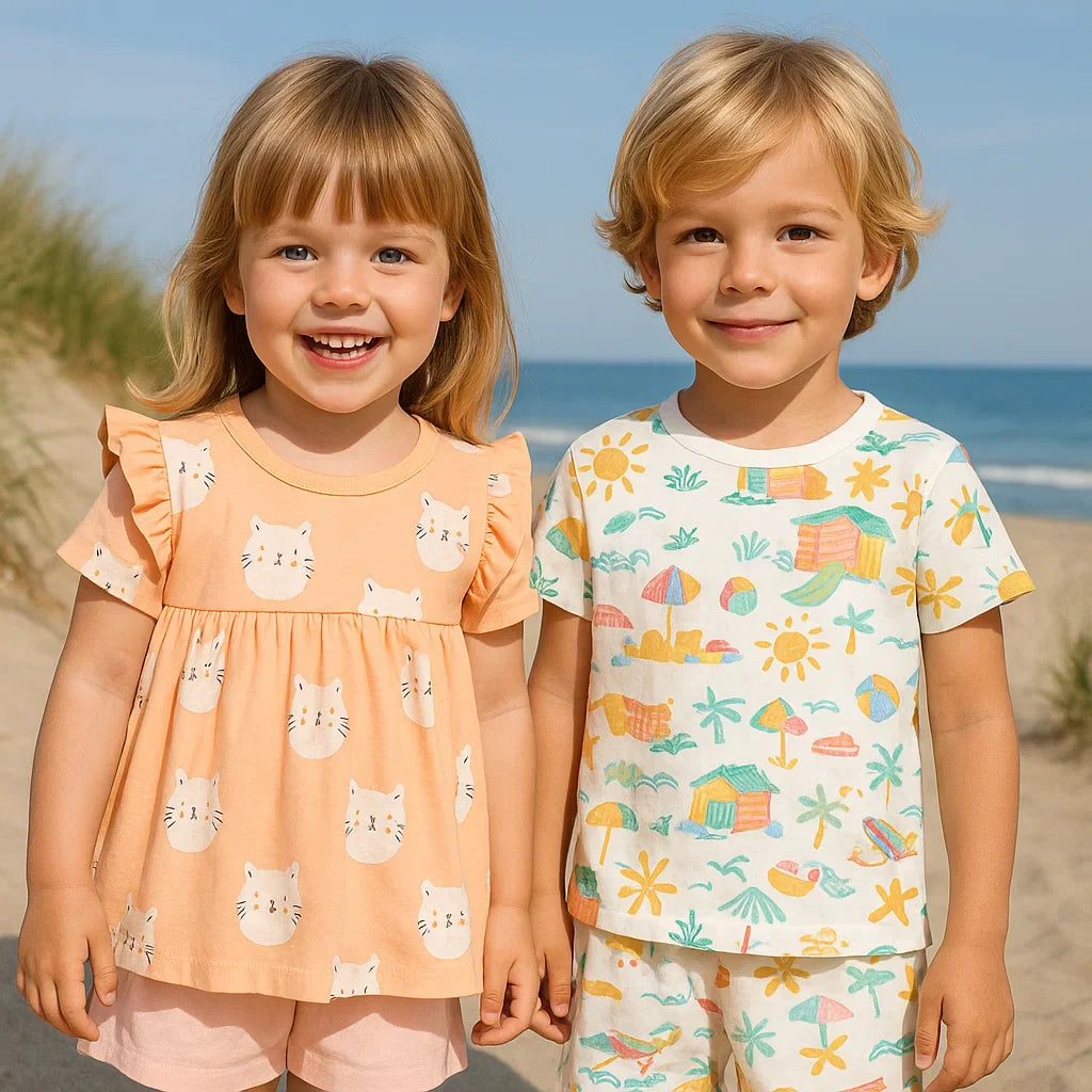 SunnyBloom – Kesä & Söpö – Yhteensopiva kesäsetti