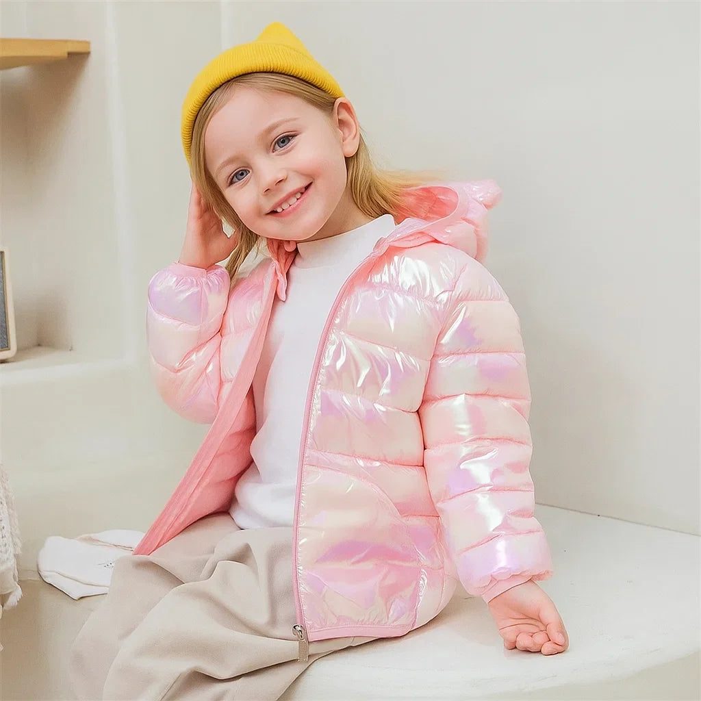 CuddleCoat  – Paksu toppatakki karhuhupulla