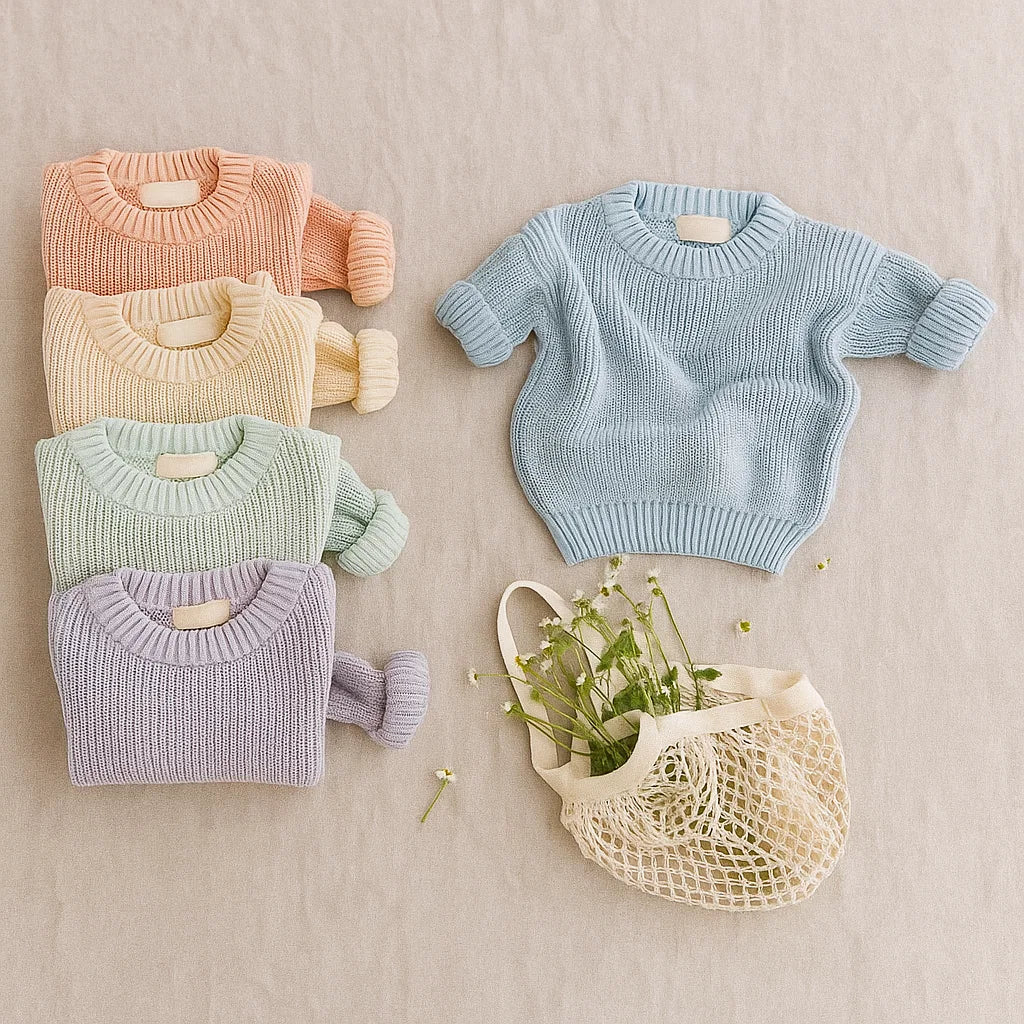 PureSoft – Classic & Cozy - Kiinteä neulepusero