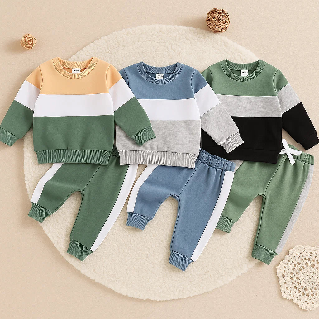 KidoFlex – Rento ja mukava – collegepaita ja jogginghousut