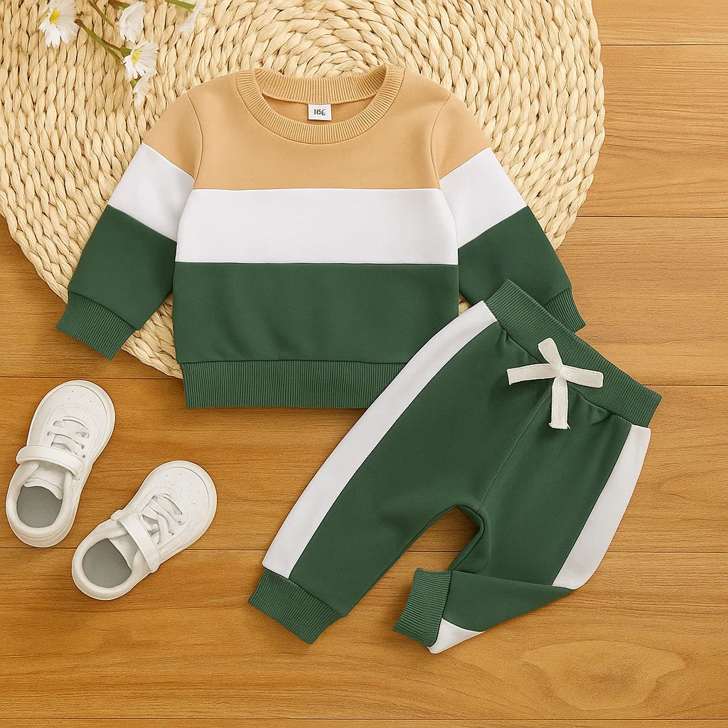 KidoFlex – Rento ja mukava – collegepaita ja jogginghousut