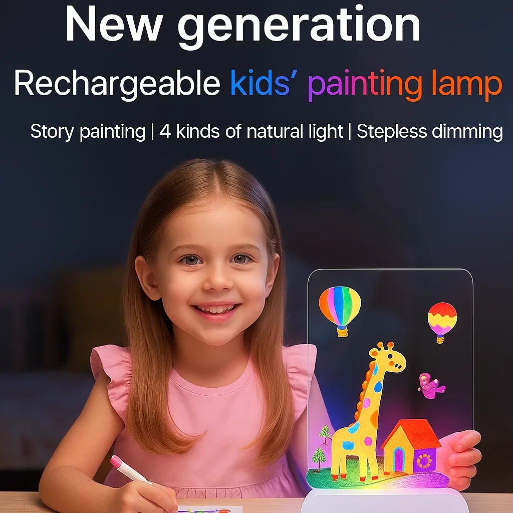 DrawingLight - Valaistut fantasiat - Piirtoalusta LED-valolla