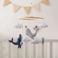 Thumbnail for LittleNest – Luonnollinen rauha – Puinen vauvan mobiili