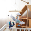 LittleNest – Luonnollinen rauha – Puinen vauvan mobiili