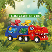 Thumbnail for DinoDrive – Luova ja seikkailullinen – 5-in-1-kuorma-autoleikkisetti