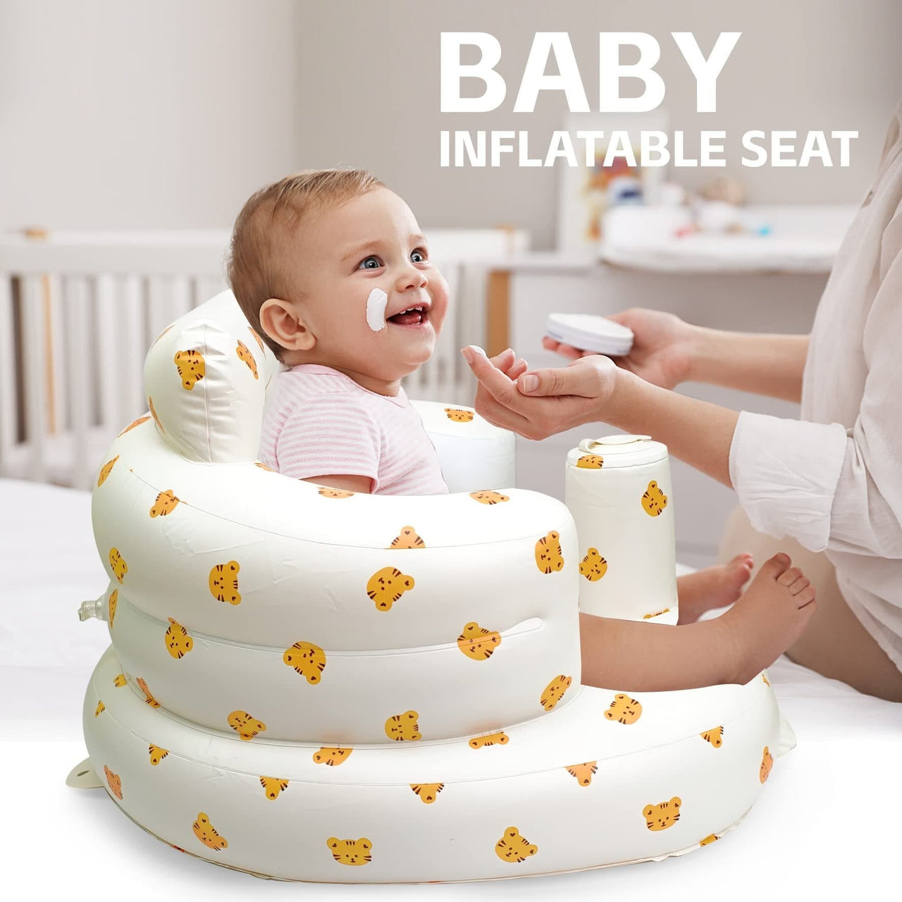 ComfySeat – Mukava ja turvallinen – puhallettava vauvan- ja taaperoistuin