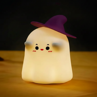 Thumbnail for SpookyLamp – Söpö ja tunnelmallinen – Halloween-yövalo