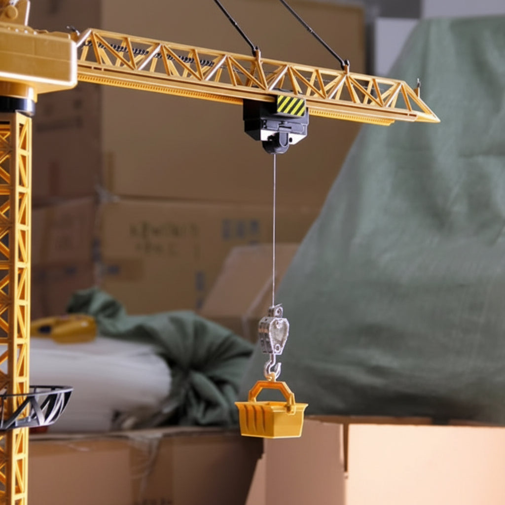 CranePro – Interaktiivinen ja realistinen – RC-torninosturi-lelu