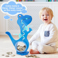 Thumbnail for DinoSave – Söpö ja käytännöllinen – Dinosaurus-säästöpossu
