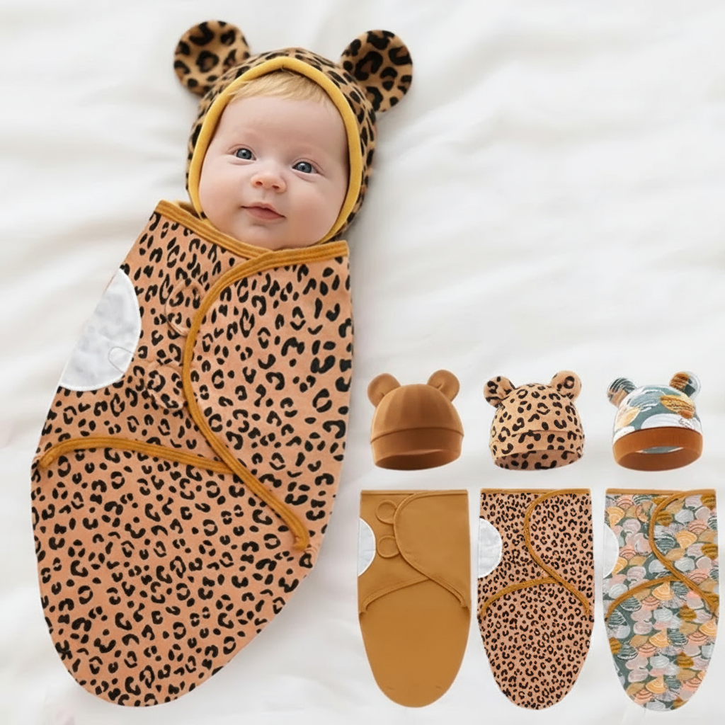 SnuggleBear – Pehmeä ja lämmin – vauvan käärepeitto