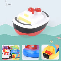 Thumbnail for Bath Boat Set™ – Hauskanpitoa kylvyssä - Kylpylelu vene