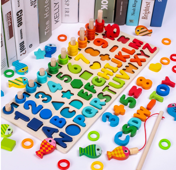 Woods™ | Taitojen kehittäminen - Montessori-puupelilauta