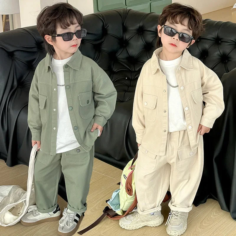 Boys Fashion – Trendikäs ja mukava – Cargo-set pojille