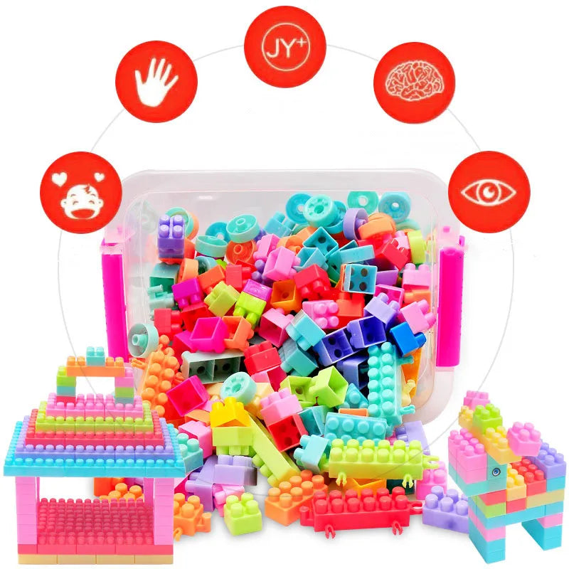 Magic Building Block Set™ - Rakennushauskaa pienille - Rakennuspalikka sarja