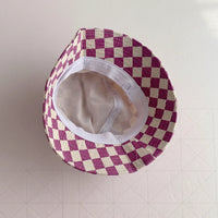 Thumbnail for Bucket Hat – Söpö ja suojaava – lasten ruudullinen hattu