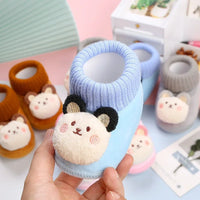 Thumbnail for CuddleSteps – Lämmin ja luistamaton – Eläimet Vauvan tossut