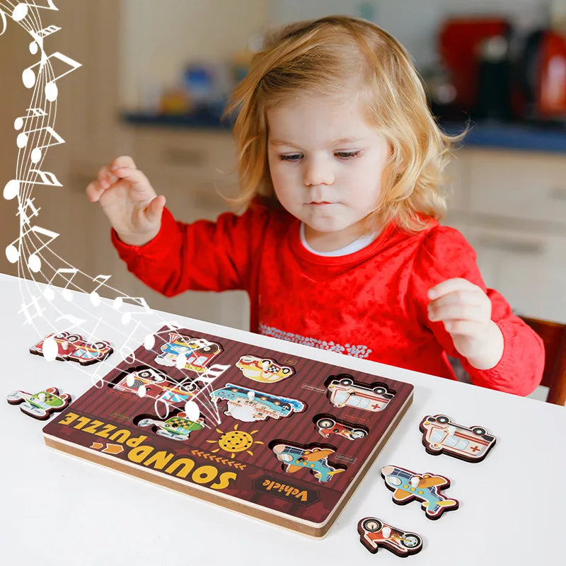 Sound Matching Game™ – Kuuntele & löydä – Opettavainen palapeli