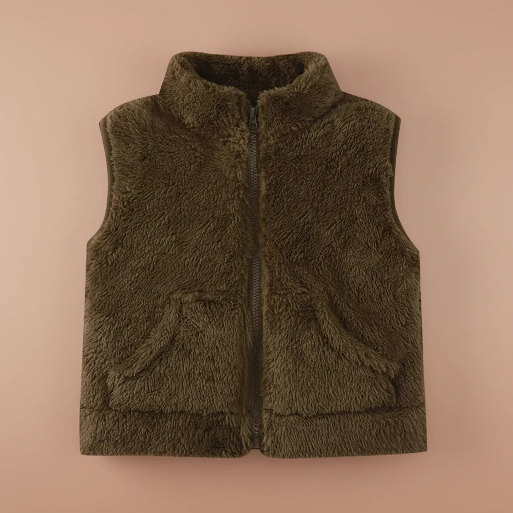 MiniWarm – Kevyt & eristävä - liivi, jossa on paksuuntunut fleecevuori