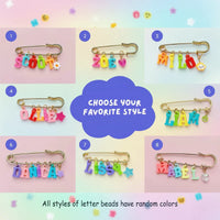 Thumbnail for Personalized Charm Pin – Henkilökohtainen ja tyylikäs – nimikoru