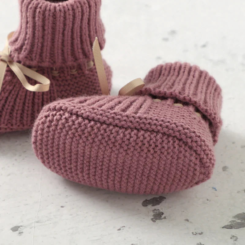 Booties & Mittens – Pehmeä ja lämmin – käsine- ja kenkäsetti