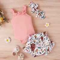 Thumbnail for Baby Girl Summer Outfit – Söpö ja ilmava – vauvan vaatesetti