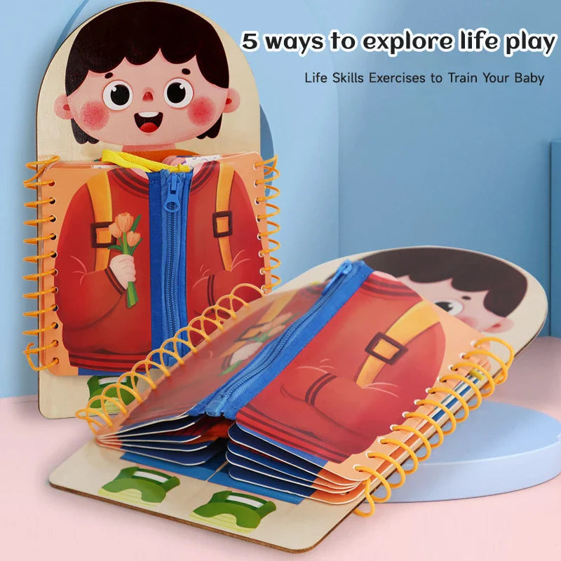 Little Helper™ - Nappi & vetoketju - Toimintataulu