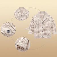 Thumbnail for CozyCub – Mukava ja tyylikäs – neulottu lasten neuletakki