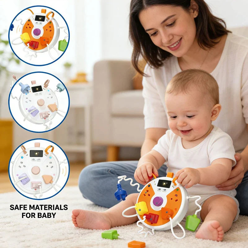 Light Up Busy Board – Motoriset taidot ja kehitys – Aktiviteettitaulu