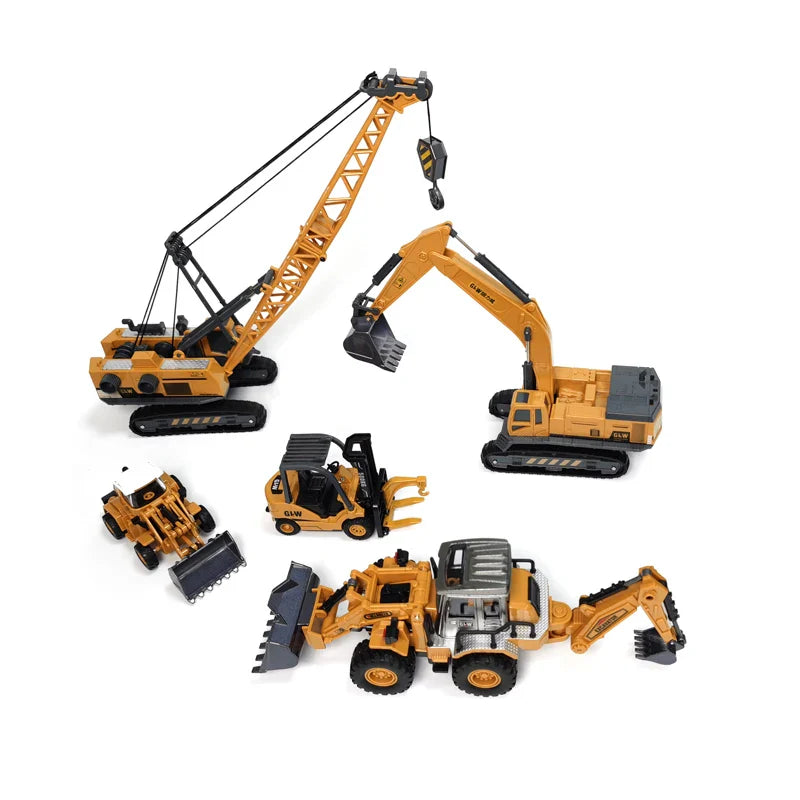 Excavator playset™- Luovuus & hauskuus - Rakennustyömaan leikkivälineet