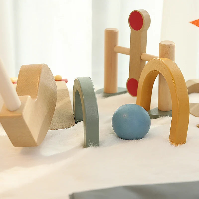 Mini Golfers – Ulkona hauskanpidon alku – Puinen golf-lelusarja