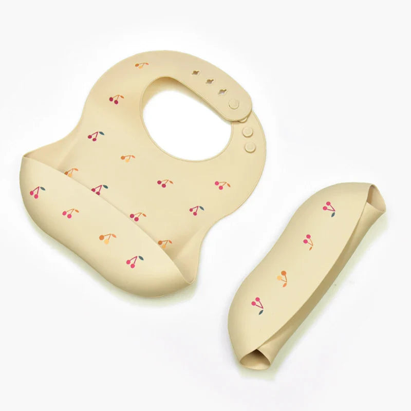 Silicone Bib - Vedenpitävä ja muodikas - silikoni vauvan ruokalappu