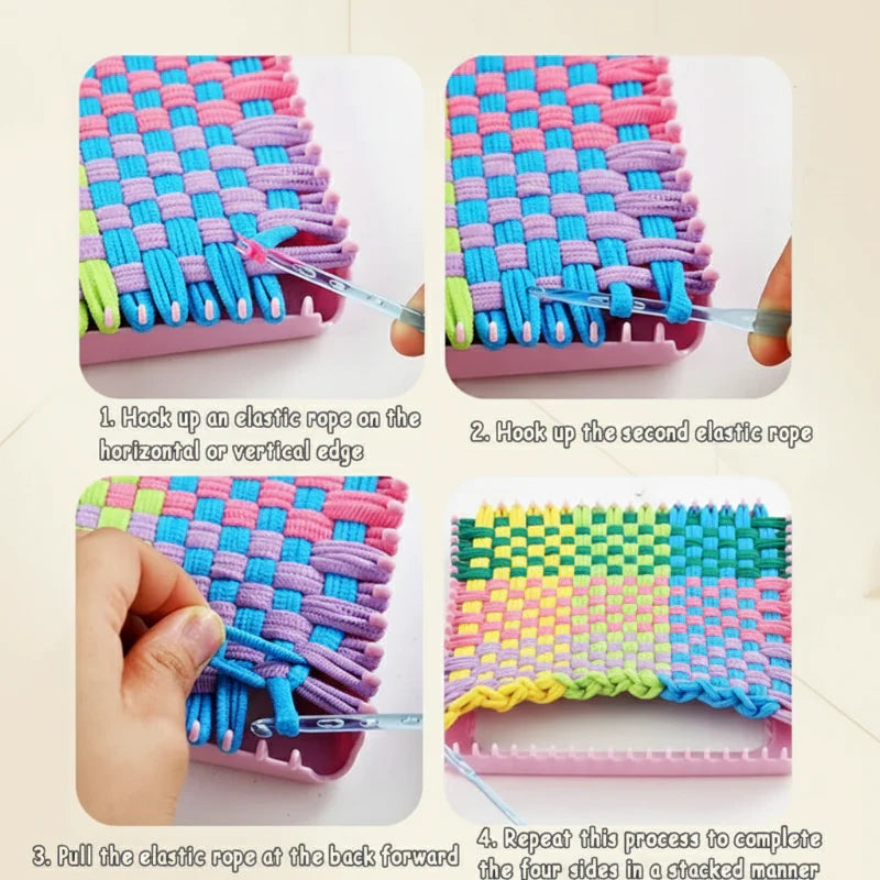 ColorLoop – Yksinkertainen ja leikkisä – DIY-kudontasarja lapsille