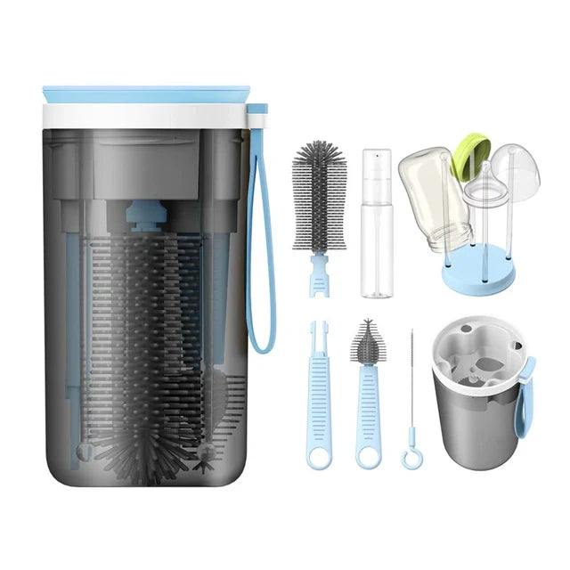 Bottle Cleaning Kit™ - Kätevä matkalla - Vauvapulloharja ja -puhdistin