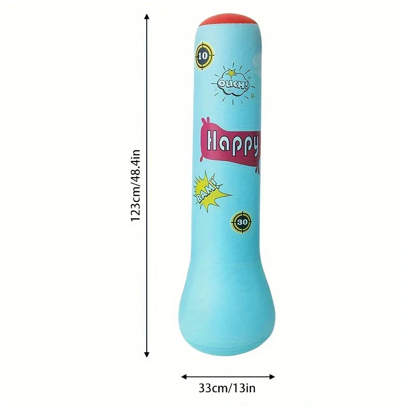 BopBag – Hauska & aktiivinen – Ilmatäytteinen nyrkkeilysäkki ja hanskat