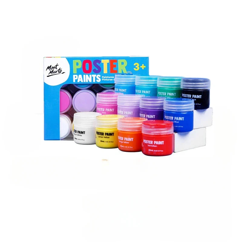 PaintJoy – Värikäs ja luova – Sormiväri- ja guassivärisetti