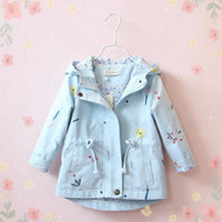 Thumbnail for Girls Windbreaker Jacket – Kevyt ja tyylikäs – Lasten takki