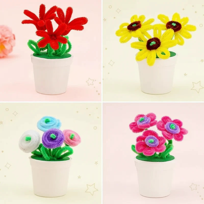 CraftBloom – Värikäs ja luova – DIY-kukkaruukun askartelusetti