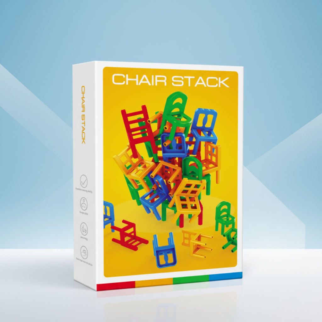 Chair Stack™ - Vuorovaikutus & luovuus - Pinoamispeli