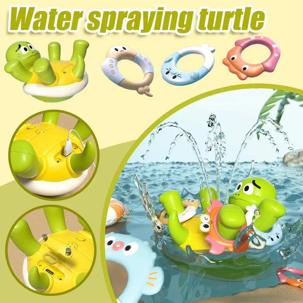 Water Turtle™ – Hauskanpitoa kylvyssä - Kilpikonna suihkulähde