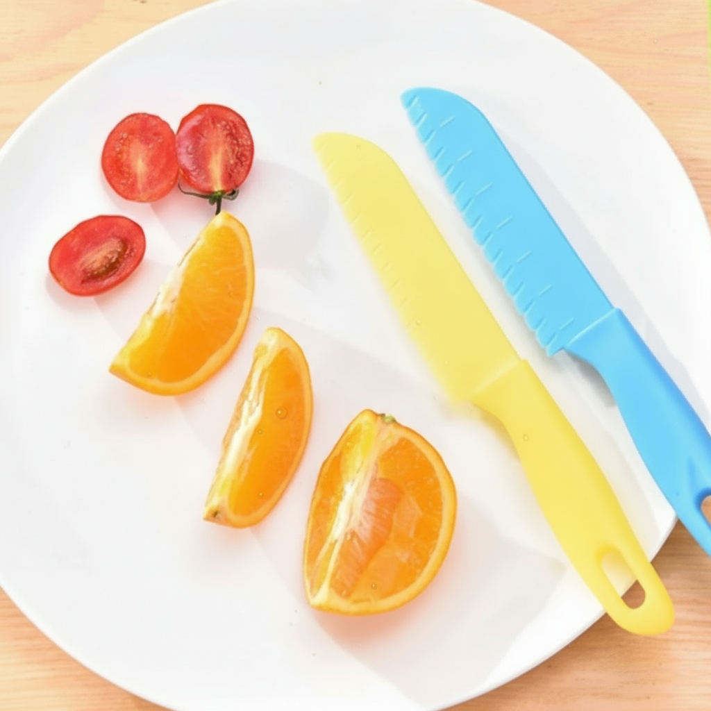 MiniChef – Turvallinen ja lapsiystävällinen – Lasten leikkuuveitsi