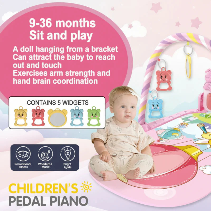Musical Baby Play Gym – Värikäs ja opettavainen – Vauvojen liikuntamatto