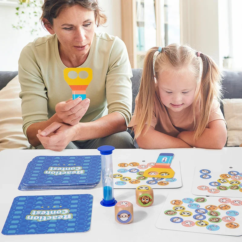 Puzzle Duel™ - Nopea ja älykäs - Vuorovaikutteinen reaktio lautapeli