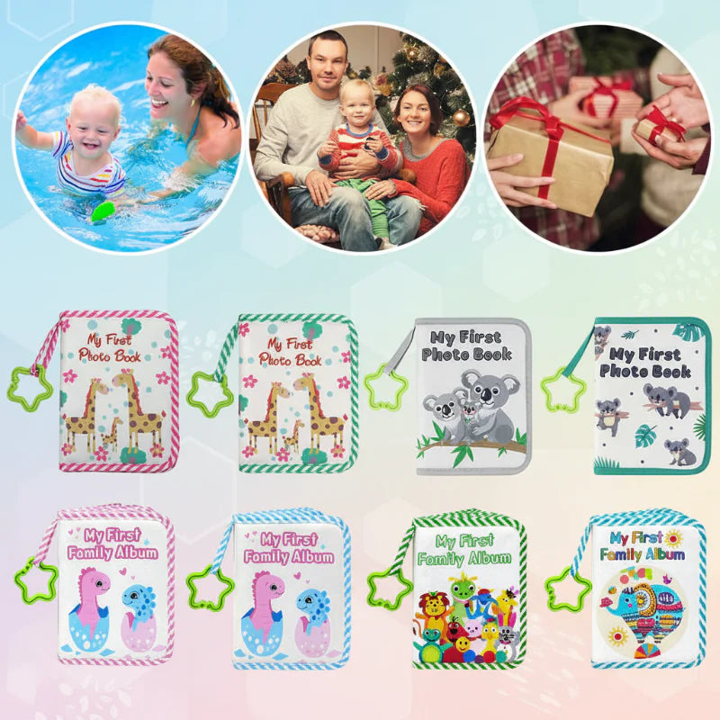 Baby Photo Album – Pehmeä & Muisto – Kangasvalokuvakirja