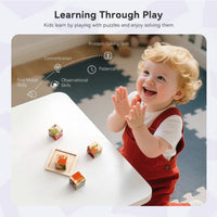 Thumbnail for WoodMind – Luova ja opettavainen – 6-in-1 Montessori-eläinpuupalapeli