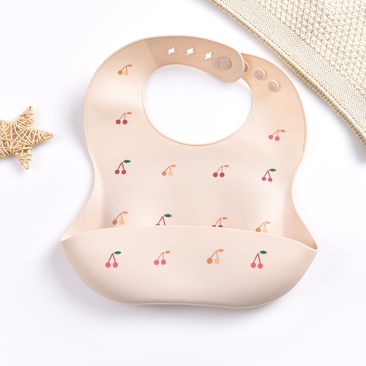 Silicone Bib - Vedenpitävä ja muodikas - silikoni vauvan ruokalappu