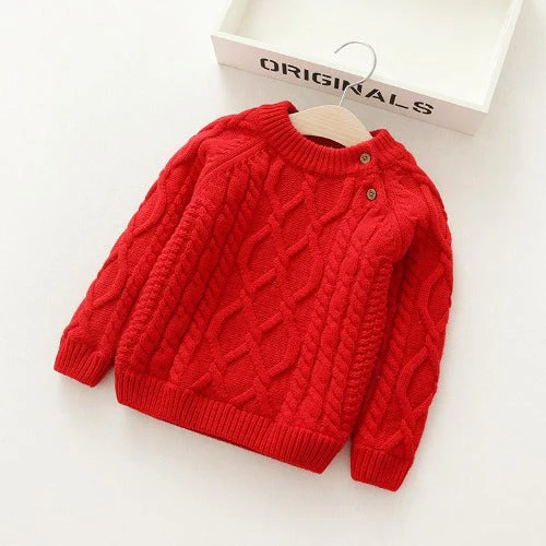 LittleLoom – Hauska ja mukava – villainen neulepusero talveksi