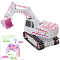 Thumbnail for Pink Power Digger™ – Kaivurilelu tytöille - RC-kaivinkone