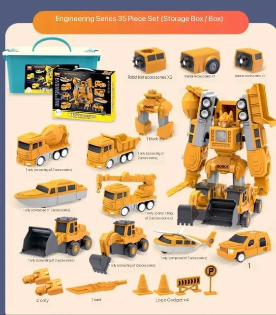 MagnaMix™ - Kuorma-autosta robotiksi - Leluauto-/robotti